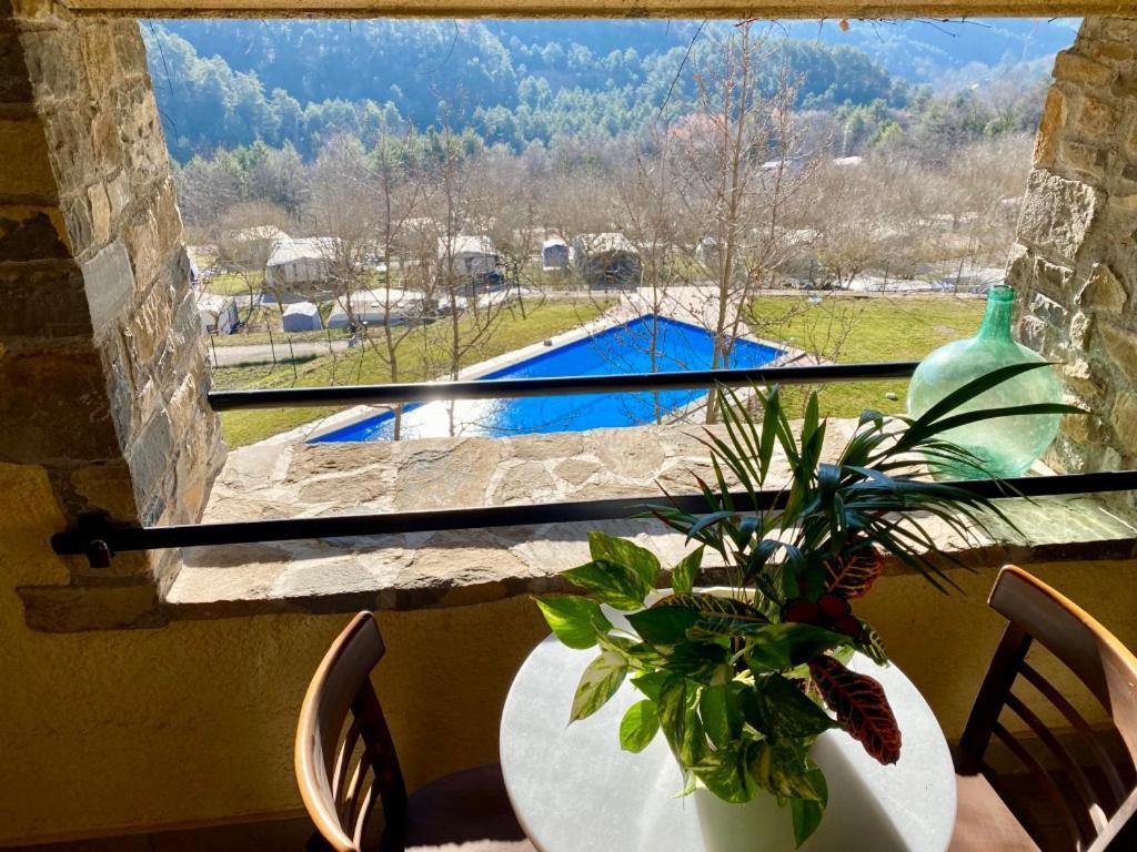 Campalans Hotel Rural Bungalows Mobilhomes Borredá Екстериор снимка